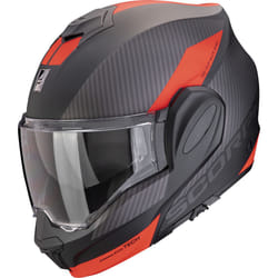 Scorpion Exo-Tech Evo Team Helmet, black-red, Size XS 54 55 for Men