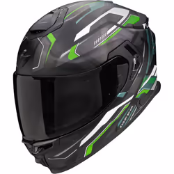 Scorpion EXO-GT SP Air Augusta Helmet, black-grey-green, Size 2XL for Men