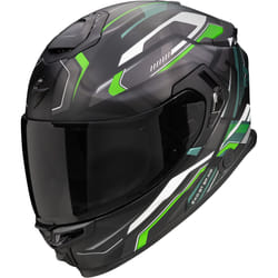 Scorpion EXO-GT SP Air Augusta Helmet, black-grey-green, Size M for Men