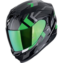 Scorpion EXO-520 Evo Air Sensus Helmet, black-green, Size XL for Men