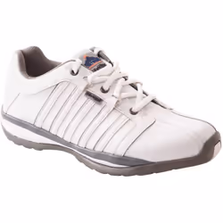 Portwest FW33WHR43 Steelite Arx Safety Trainer, S1P HRO, Regular, Size: 43/1, White - EN safety certified