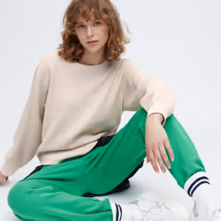 Uniqlo Japan Waffle Crew Neck T  Long Sleeve - 69 NAVY/XS