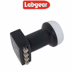 QUAD 40MM DIGITAL UNIVERSAL SATELLITE LNB FOR OFFSET DISHES - SKY+ HD FREESAT