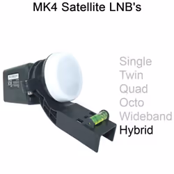 MK4 LNB Single Twin Quad Octo Wideband Hybrid Satellite LMB For SKY+ HD Freesat - Hybrid