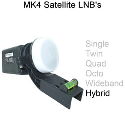 MK4 LNB Single Twin Quad Octo Wideband Hybrid Satellite LMB For SKY+ HD Freesat - Hybrid
