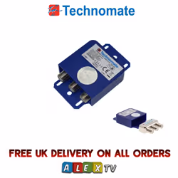 Technomate TM-2S External 2 Way DiSEqC Switch 2x1 weatherproof housing
