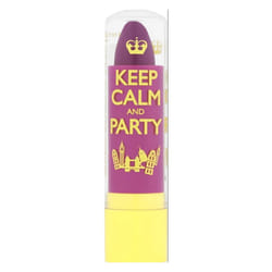 Keep Calm & Party Lip Balm Moisturising balm 3.8g Violet Blush