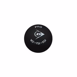 DUNLOP Squash Balls Pro Double Yellow, 12 Balls, Official Tournament Squash Ball