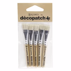 Décopatch PACKPC05O, Brush set, Flat brush