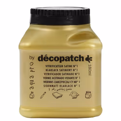 Décopatch VA180AO, Transparent, Gloss, 180 ml, Plastic bottle, Indoor, Child