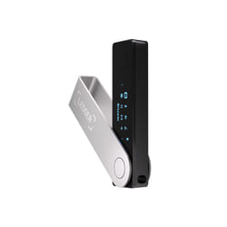 Ledger Nano X USB stick hardware wallet Black