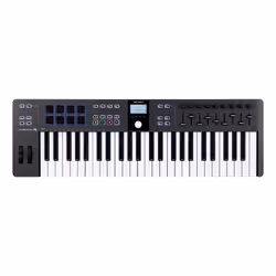 Arturia KeyLab Essential 49 mk3, 49 keys, Buttons, Rotary, Slider, USB, 790 mm, 240 mm, 70 mm