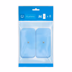 Bluetens Electrodes Large, Electrode, Blue, Bluetens BLT01, 8 pc(s)