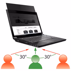 Mobilis 016232, 39.1 cm (15.4"), 16:10, Laptop, Frameless display privacy filter