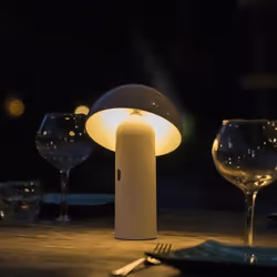 Lumisky Tod White table lamp LED
