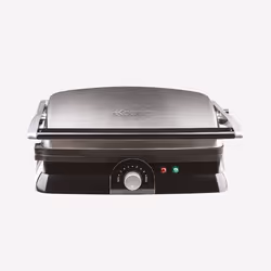 H.Koenig GR20, Black, Stainless steel, Stainless steel, Rectangular, Rotary, 297 x 230 mm, 2000 W