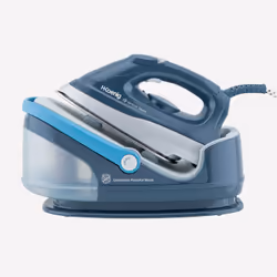 H.Koenig V5i, 2400 W, Stainless Steel soleplate, 3.5 bar, 1.7 L, 90 g/min, Blue, White