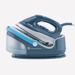 H.Koenig V5i 2400 W 1.7 L Stainless Steel soleplate Blue, White
