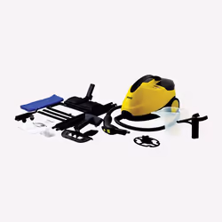H.Koenig nv6200 Cylinder steam cleaner 1.5 L 2000 W Black, Yellow