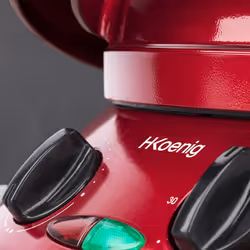 H.Koenig TRT180 pizza maker/oven 1 pizza(s) 1800 W Black, Red - Additional view 4