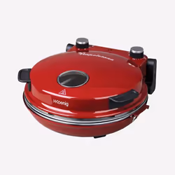 H.Koenig NAPL350, 1 pizza(s), Black, Red, 32 cm, 350 °C, 5 min, 1200 W