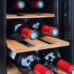 H.Koenig AGE6WV wine cooler Thermoelectric wine cooler Freestanding Black, Grey 6 bottle(s) - Additional view 3