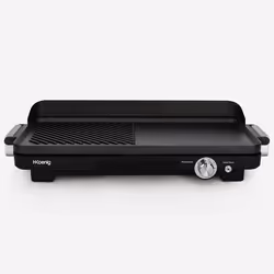 H.Koenig GRX330, Black, Rectangular, Rotary, 500 x 250 mm, 2 zone(s), 4 leg(s)