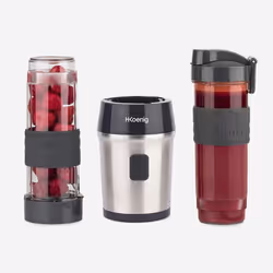 H.Koenig SMOO9 0.57 L Sport blender 300 W Black, Stainless steel, Transparent - Additional view 4