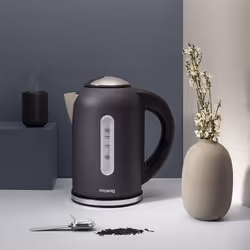 H.Koenig BOE52 electric kettle 1.7 L 2200 W Beige, Black, Stainless steel - Additional view 5