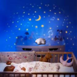 Pabobo PSP02BAT-BOIS baby night-light Freestanding Beige, Brown LED