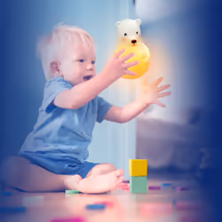Pabobo LCS01-BEAR baby night-light White