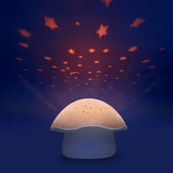 Pabobo Coucher facile SP02M-P baby night-light Freestanding Rose, White LED