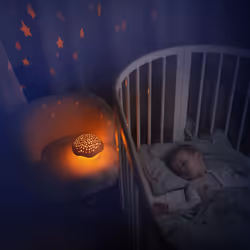 Pabobo Coucher facile SP02M-P baby night-light Freestanding Rose, White LED - Additional view 5