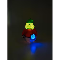 TEKNOFUN 811367 Bulbasaur Pokemon Radio FM Alarm Clock - Red/White