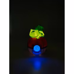 TEKNOFUN 811367 Bulbasaur Pokemon Radio FM Alarm Clock - Red/White
