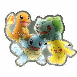 Pokemon Character Group Neon Wall Light - Additional view 5