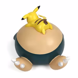 TEKNOFUN Pokémon sleeping Snorlax and Pikachu LED lamp 10 in - Additional view 4