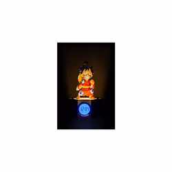 One Piece Luffy Luminous Alarm Clock,Red, Blue, Yellow, Black - Additional view 3