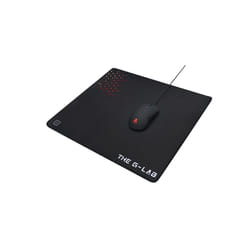 The G-Lab PAD CAESIUM Gaming mouse pad Black, Multicolour