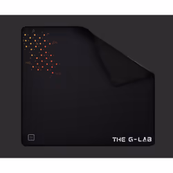 The G-Lab PAD CAESIUM Gaming mouse pad Black, Multicolour