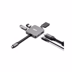 Urban Factory HUBEE LIGHT USB 3.2 Gen 1 (3.1 Gen 1) Type-C Grey - Additional view 4
