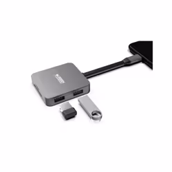 Urban Factory HUBEE LIGHT USB 3.2 Gen 1 (3.1 Gen 1) Type-C Grey - Additional view 5
