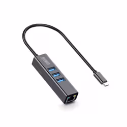 Urban Factory HUBEE: HUB USB-C 1RJ45 ET 3 USB-A 3.0 - Additional view 6