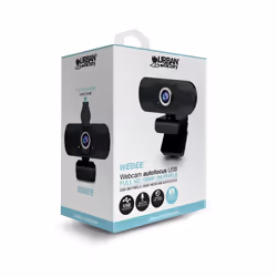 Urban Factory WEBEE webcam 20 MP 1920 x 1080 pixels USB 3.2 Gen 1 (3.1 Gen 1) Black - Additional view 5