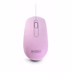 Urban Factory FREE, Ambidextrous, Optical, USB Type-A, 1200 DPI, Pink