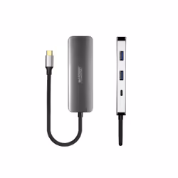 Urban Factory MHC40UF laptop dock/port replicator Wired USB 3.2 Gen 1 (3.1 Gen 1) Type-C Grey - Additional view 4