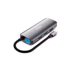 Urban Factory MHC55UF laptop dock/port replicator Wired USB 3.2 Gen 1 (3.1 Gen 1) Type-C Grey - Additional view 4