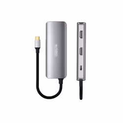 Urban Factory MHC55UF laptop dock/port replicator Wired USB 3.2 Gen 1 (3.1 Gen 1) Type-C Grey - Additional view 6