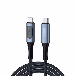 LEDEE: E-Mark 240W / 40GBPS USB 4 Cable1.50 meter 240W USB-C to USB-C cable. Compatible with Notebooks. tablets and smartphon ...