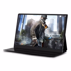Urban Factory PUM15UF portable TV/monitor Portable monitor Black 39.6 cm (15.6") TFT 1920 x 1080 pixels
